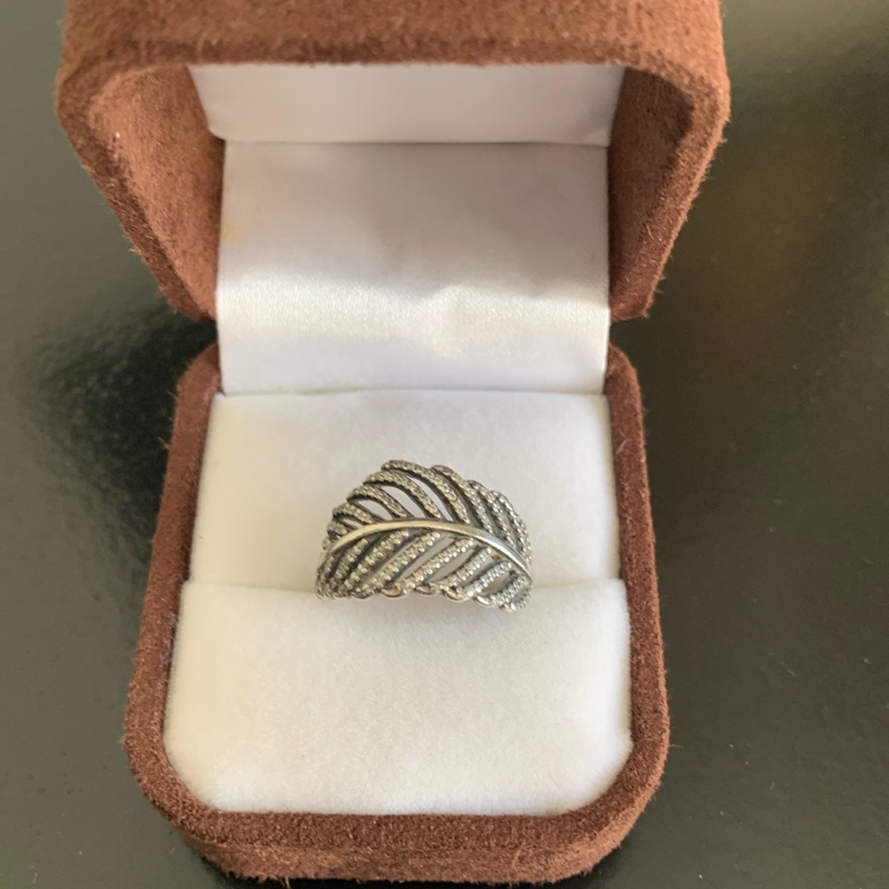 PANDORA Light as a feather Ring/54/6.5
